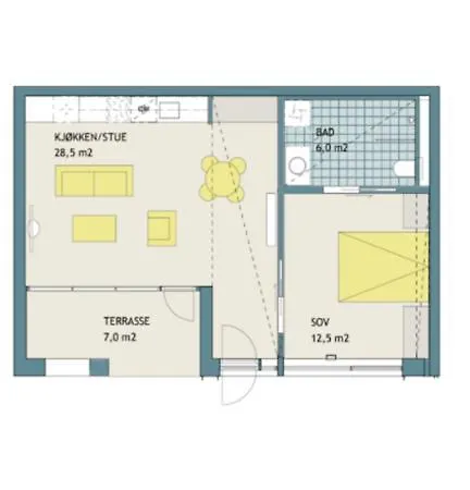 Damsgardsveien Apartment *